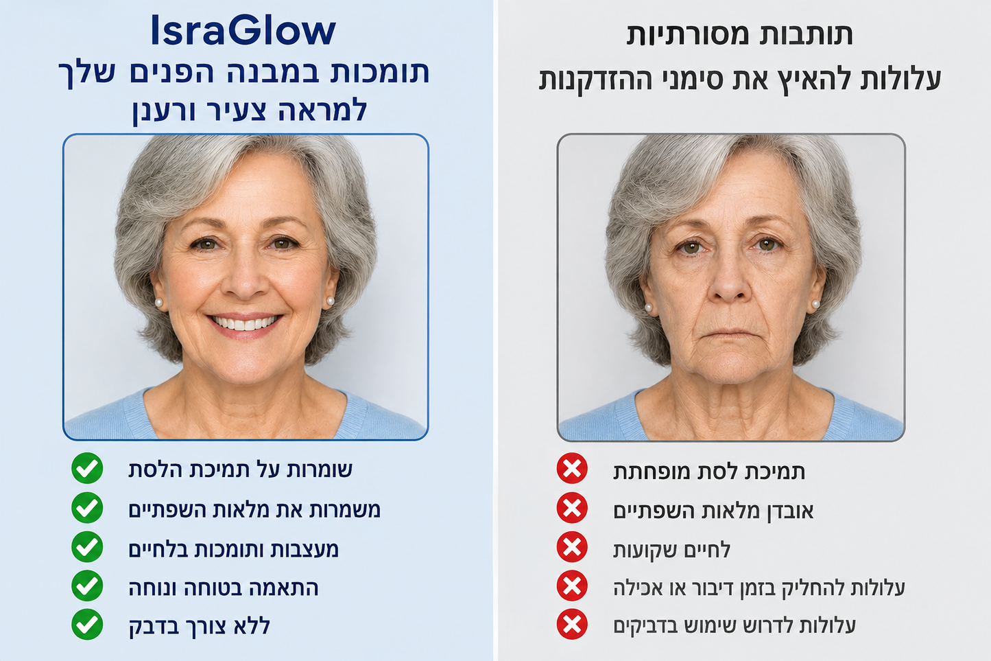🔥 49% הנחה לזמן מוגבל — אל תפספסו! שיניים תותבות בהתאמה אישית לנוחות יומיומית